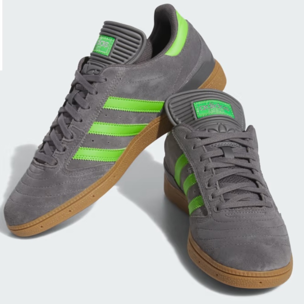 adidas Busenitz Grey Lime Gum - Picture 2 of 11